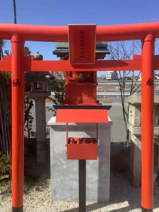 中島黒體龍王大神社の末社・摂社