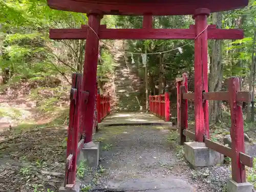 龍興山神社の鳥居