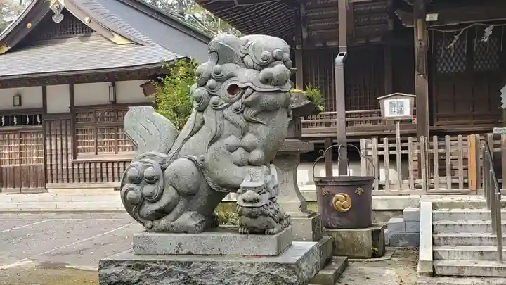 神崎神社の狛犬