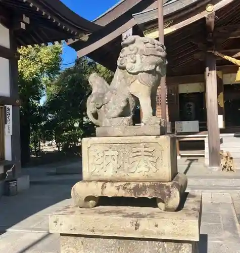 八幡社（寺津八幡社）の狛犬