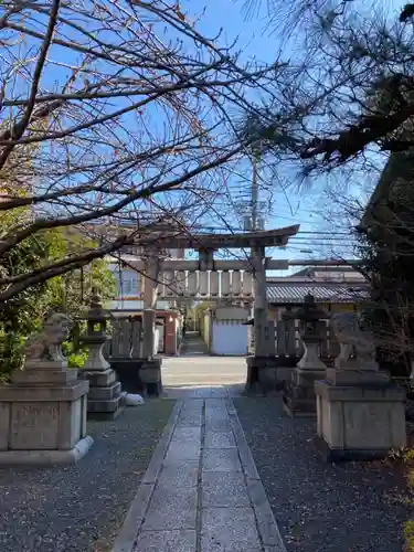 若宮神社の鳥居