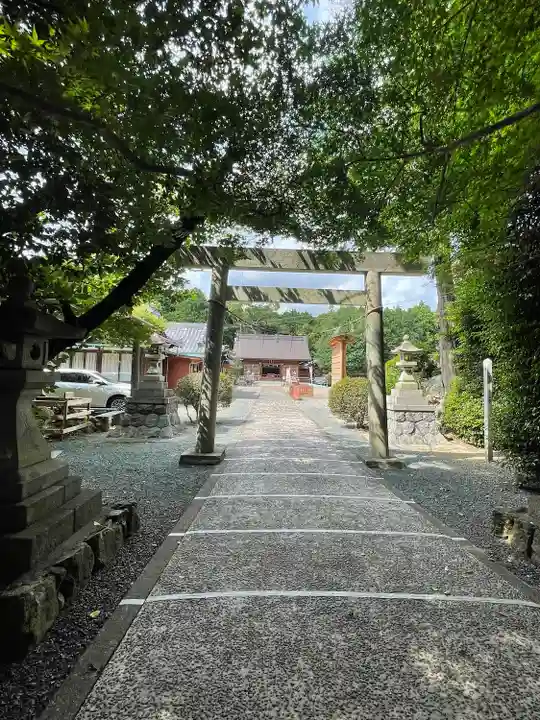 東田神明宮の鳥居