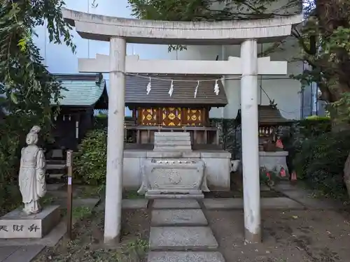 成子天神社の鳥居