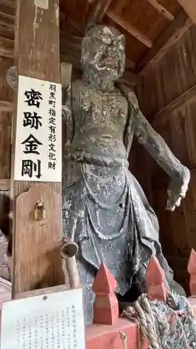 高寺山　照光寺の像