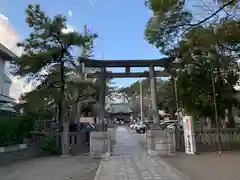 平塚三嶋神社の鳥居