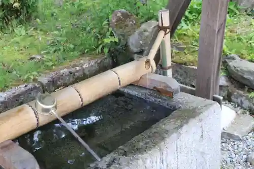 三春大神宮の手水