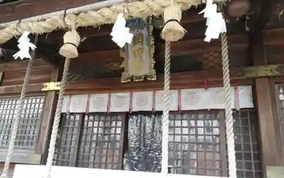岡田神社の本殿・本堂