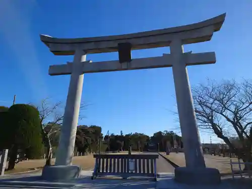 鶴谷八幡宮の鳥居