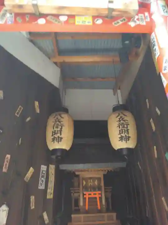 八兵衛明神の本殿・本堂