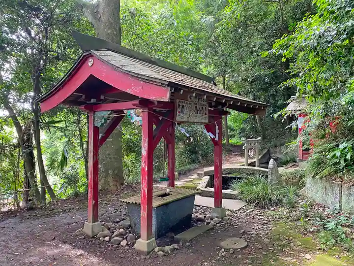 大井神社の手水舎