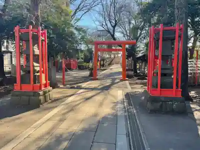 村富神社の鳥居