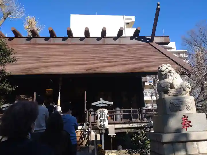 高円寺氷川神社の本殿・本堂