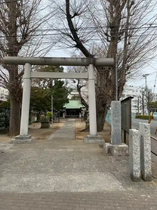 金澤八幡神社の鳥居