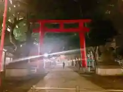 花園神社の鳥居