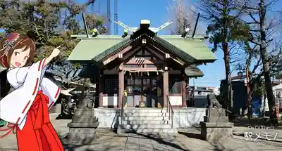 上小松天祖神社の本殿・本堂