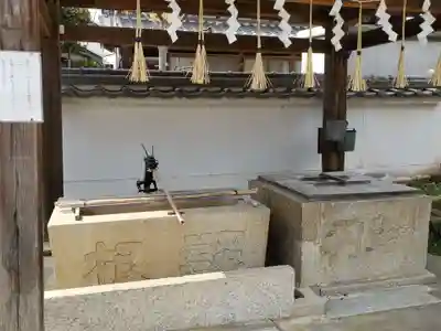 淡河八幡神社の手水舎
