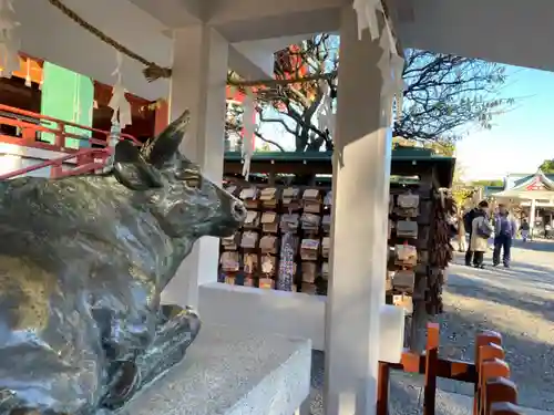 亀戸天神社の狛犬