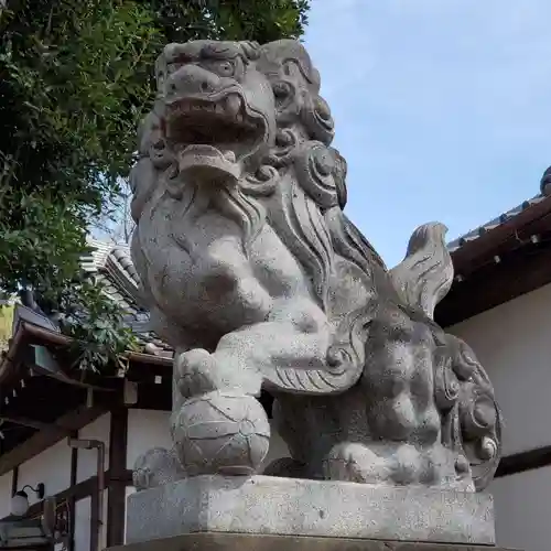 中町天祖神社の狛犬