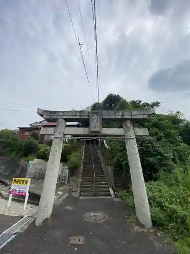 榊姫神社の鳥居