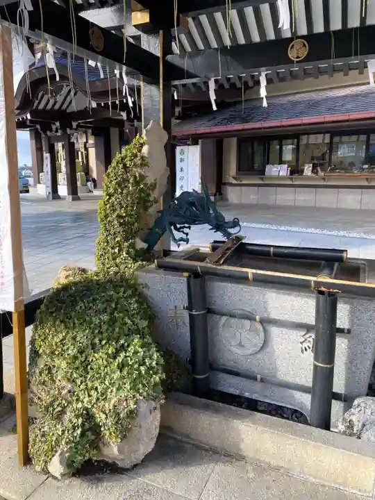 水戸東照宮の手水舎