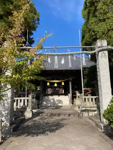 福良八幡神社の本殿・本堂