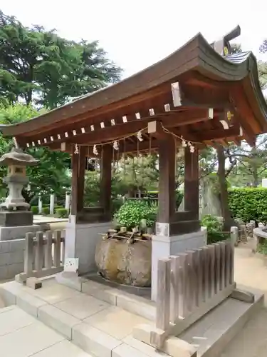 薭田神社の手水舎