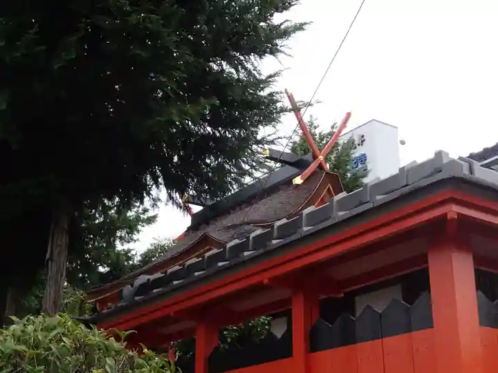 崇道天皇社の本殿・本堂