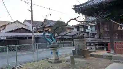 青梅神社の自然