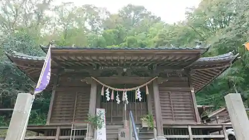 高尾山麓氷川神社の本殿・本堂