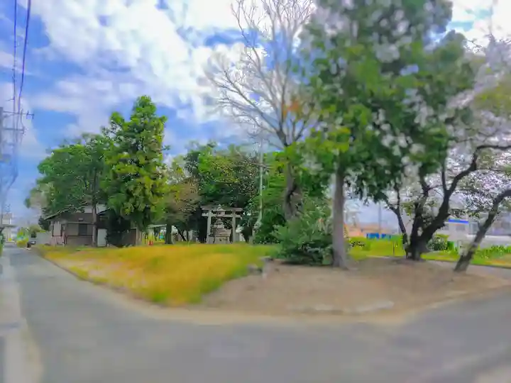 八幡社(丸渕上)の自然