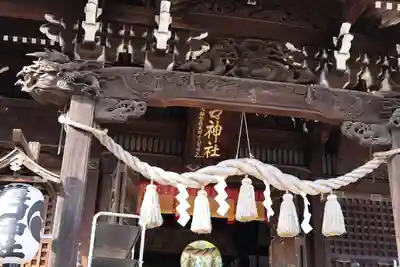 溝口神社の本殿・本堂