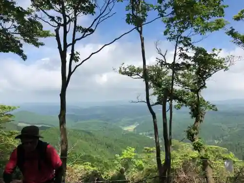 御岩神社の景色