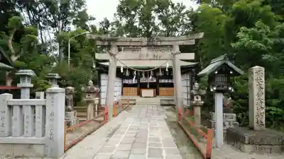 大鳥美波比神社（大鳥大社境内摂社）の鳥居