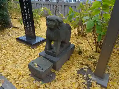 越谷香取神社の狛犬