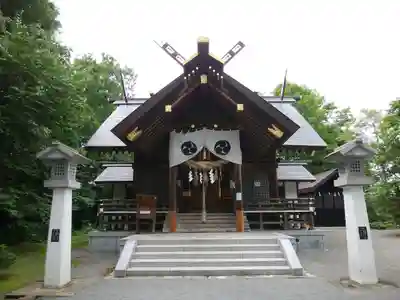 比布神社の本殿・本堂