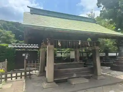 上野東照宮の手水舎