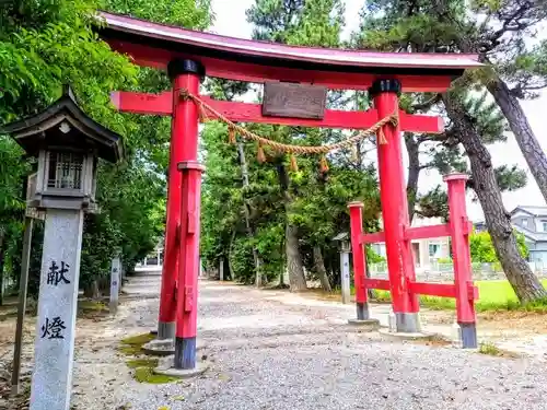 野田八幡宮の鳥居