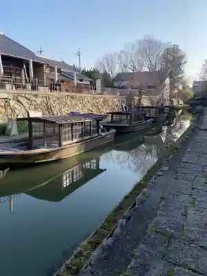 日牟禮八幡宮の周辺