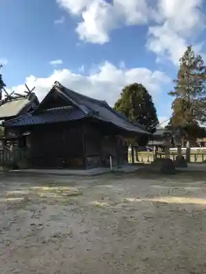 大野津神社の本殿・本堂