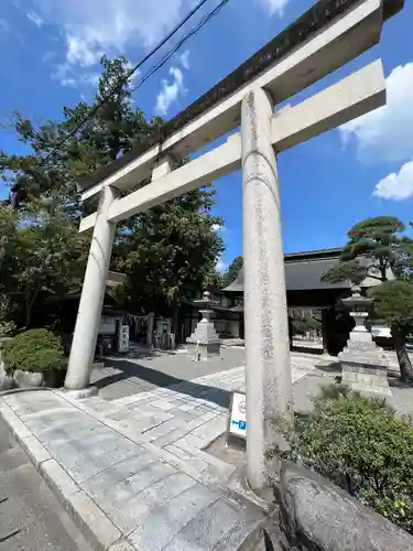 甲斐國一宮 浅間神社の鳥居