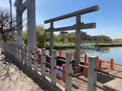 息栖神社の鳥居