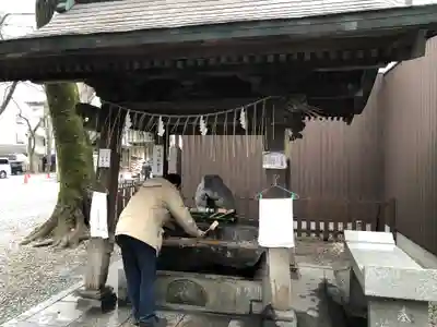 調神社の手水舎