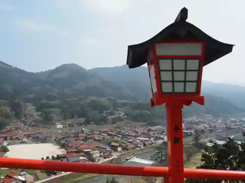 太皷谷稲成神社の景色