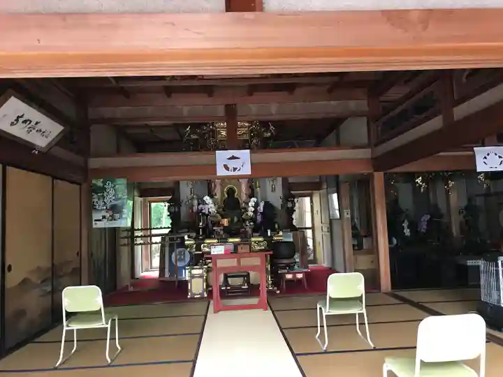 普門寺(切り絵御朱印発祥の寺)の本殿・本堂