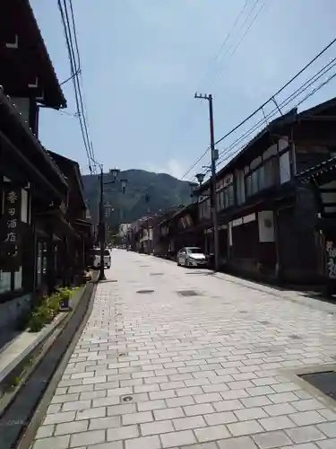 井波別院瑞泉寺の周辺