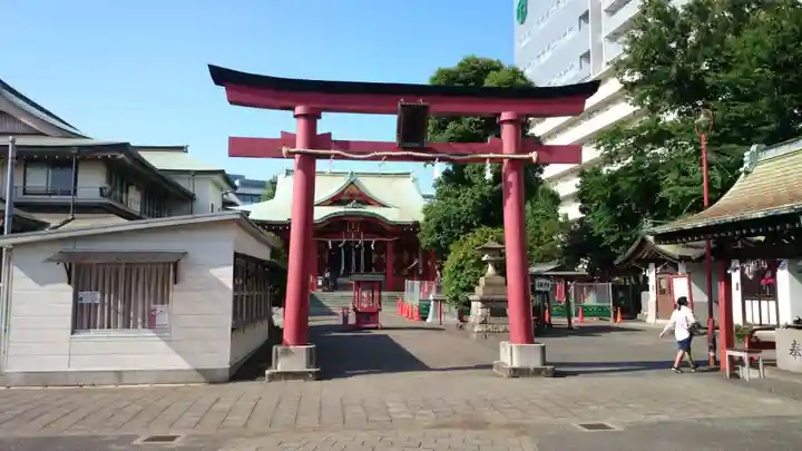 東京羽田 穴守稲荷神社の鳥居