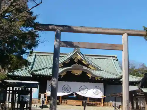 靖國神社の鳥居