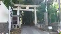 桐ヶ谷氷川神社の鳥居