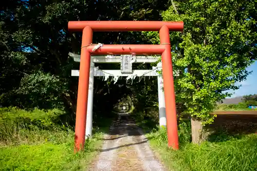 女化神社の鳥居