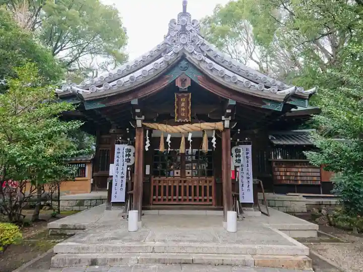 日置神社の本殿・本堂